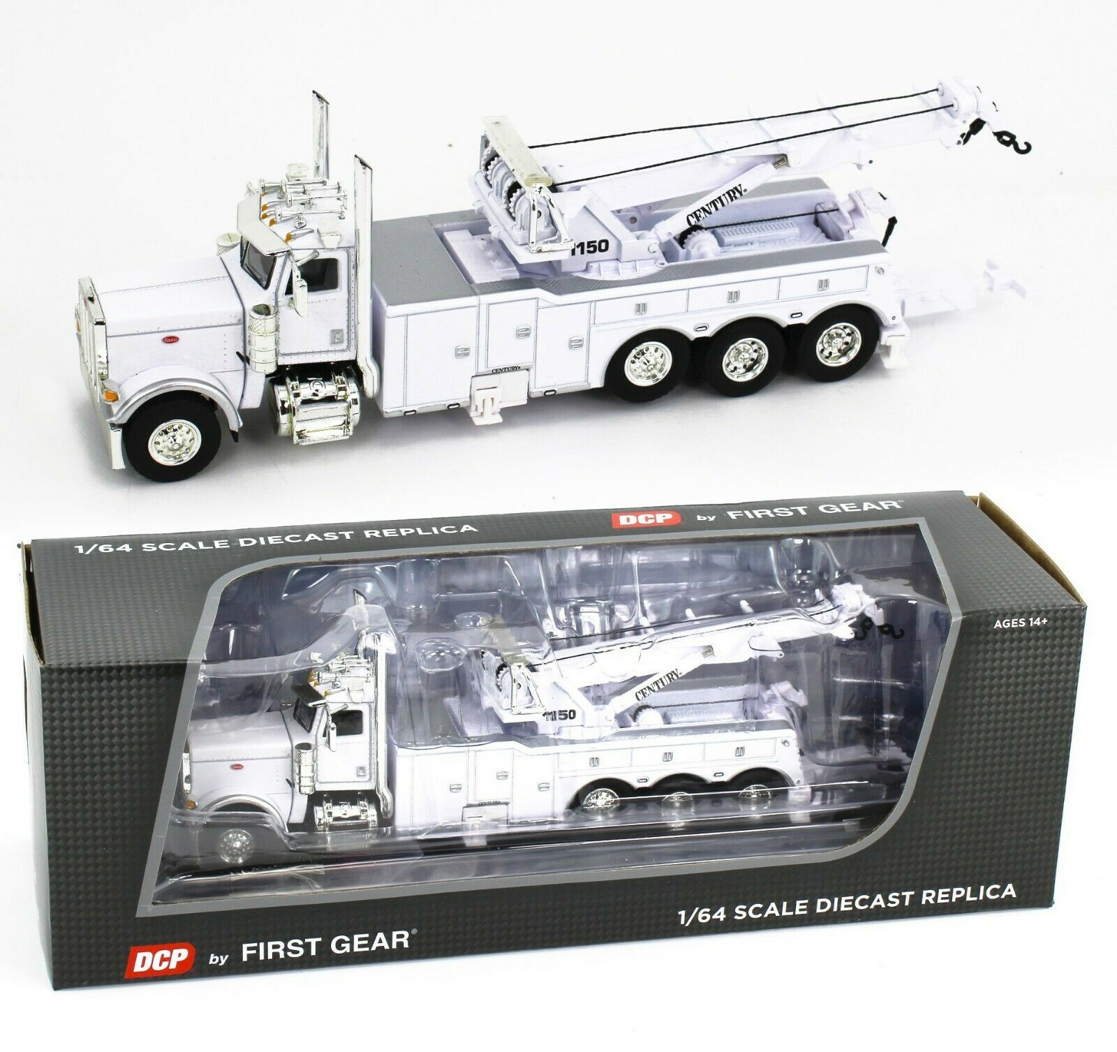 DCP ダイキャストプロモーション 1/64 PETERBILT 389 白 DCP 1:64 *WHITE* Peterbilt 389 63