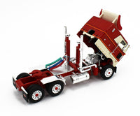 
              2023 DCP 1:64 *RED & CREAM* Peterbilt 352 COE 110" w/Rogers Lowboy & Load *NIB*
            