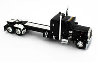 
              2022 DCP 1:64 BLACK Stretched Peterbilt 379 36" Flat MAC Half Round End Dump NIB
            