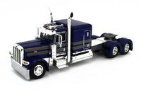 
              DCP 1:64 *BLUE & GRAY* Peterbilt 389 63" Flattop & 53' CHROME SIDE REEFER NIB!
            