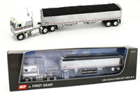 
              2020 DCP 1:64 *WHITE & SILVER* KENWORTH K-100 COE w/CHROME WILSON GRAIN TRAILER
            