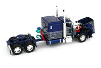 
              2021 DCP 1:64 BLUE Peterbilt 389 CHROME MAC Tri-Axle COAL END DUMP Trailer NIB
            