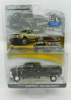 
              1:64 GreenLight *SHADOW BLACK* 2018 F350 King Ranch DUALLY Pickup Truck *NIP*
            