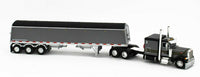 
              2021 DCP 1:64 *GREY* Peterbilt 379 63" Flattop w/LODE KING GRAIN TRAILER *NIB*
            