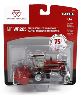 2023 ERTL 1:64 Massey Ferguson MF WR265 Self-Propelled Windrower Hesston 75th