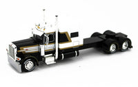 
              DCP 1:64 *BLACK & WHITE* Stretched Peterbilt 389 70" Midroof w/Renegade Lowboy
            