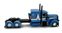 
              DCP 1:64 *BLUE &* BLACK* Peterbilt 379 63" w/53' Spread-Axle Reefer Trailer NIB
            