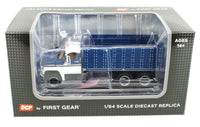 
              NEW 2020 1:64 DCP *BLUE & WHITE* Chevrolet C65 Tandem-Axle GRAIN TRUCK  *NIB*
            