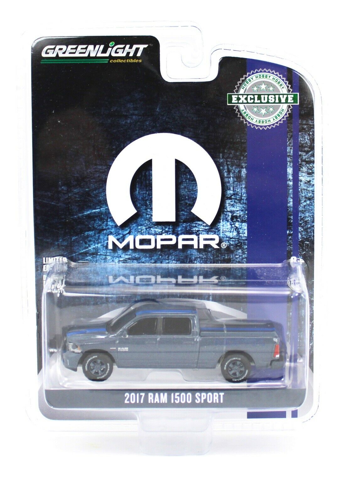 1:64 GreenLight *HOBBY EX* 2017 RAM 1500 Sport MOPAR EDITION
