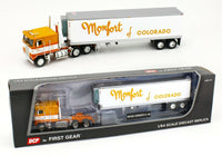 
              2020 First Gear DCP 1:64 *MONFORT of COLORADO* KENWORTH K-100 COE w/REEFER *NIB*
            