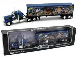 2023 DCP 1:64 *JOHN WAYNE COMIC EDITION* Kenworth W900A w/Vintage 40' Trailer