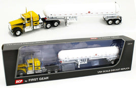 2021 DCP 1:64 *YELLOW* Kenworth W900A w/Mississippi Propane Tanker Trailer NIB