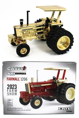ERTL 2023 FARM SHOW ED 1:32 CASE IH *FARMALL* 1206 Tractor w/Duals *GOLD CHASE*