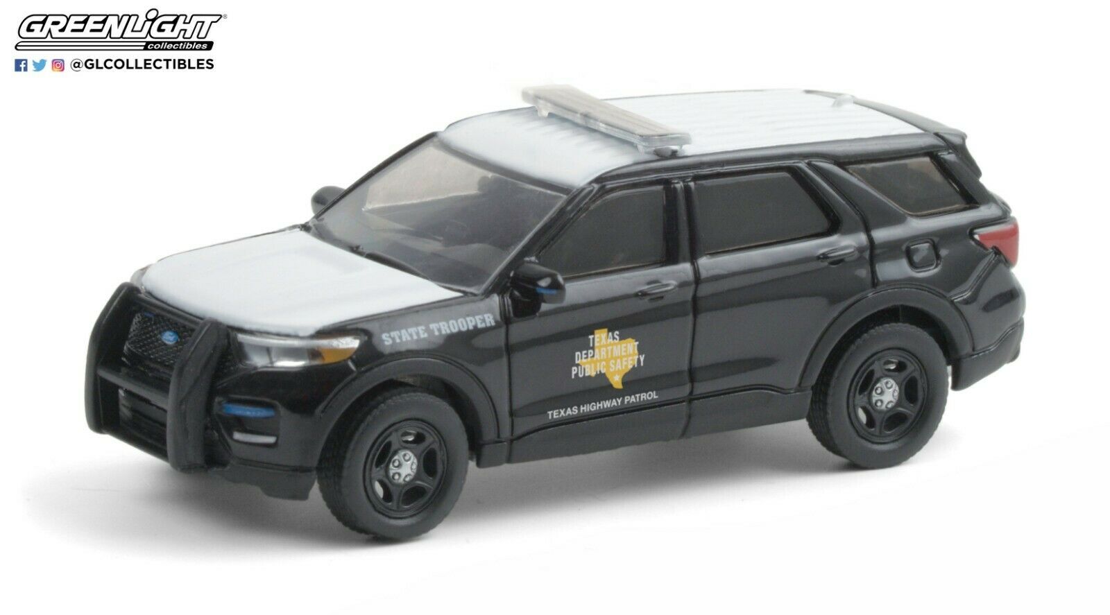 1:64 Greenlight *HOT PURSUIT HOBBY* 2020 Ford Utility TEXAS