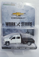 
              1:64 GreenLight *WHITE* 2018 Chevrolet Silverado 3500 HD DURAMAX DUALLY FLATBED
            