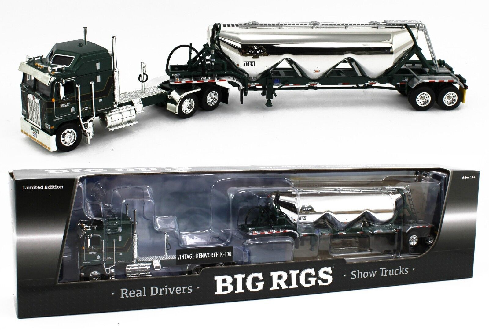 DCP 1/64 ケンワース K100 トム インマン トラッキング Rare DCP 1/64 Kenworth K100 Tom Inman Tracking | eBay