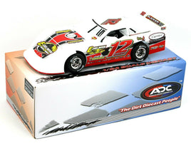 1:24 ADC Dirt Late Model *JEFF CURL* #12 Edelman Solar 2021 DW221M295 NIB