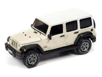 
              2020 AUTO WORLD 1:64 *PREMIUM 5B* BEIGE & WHITE 2018 Jeep Wrangler Unlimited NIP
            