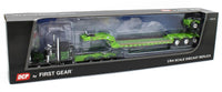 
              2022 DCP 1:64 *BLACK & LIME GREEN* Peterbilt 389 Tri-Axle w/Magnitude Lowboy NIB
            