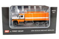 
              2023 1:64 DCP *ORANGE & WHITE* Chevrolet C65 GRAIN TRUCK Tandem-Axle NIB
            