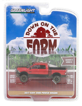 1:64 GreenLight *DOWN ON THE FARM 8* Muddy 2017 RAM Power Wagon Pickup NIP!