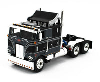 
              2023 DCP 1:64 *BLACK & GREY* Peterbilt 352 COE 110" w/Rogers Lowboy & Load *NIB*
            