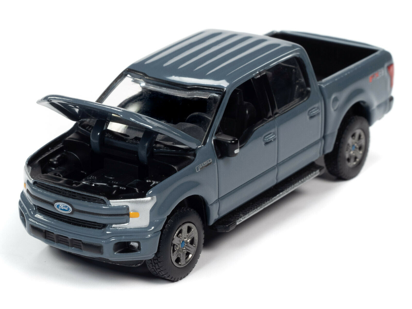 2020 AUTO WORLD 1:64 *PREMIUM 3A* GREY 2018 Ford F-150 Crew Cab Pickup NIP