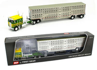 
              2021 DCP 1:64 *HILTON TRUCKING* KENWORTH K-100 w/WILSON LIVESTOCK TRAILER NIB
            