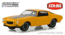 1:64 GreenLight *HOBBY EX* Yellow 1971 Chevrolet Camaro *STA-BIL* *NIP*