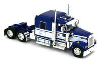 
              2022 DCP 1:64 *BLUE & WHITE* Kenworth W900L w/WILSON COMMANDER GRAIN TRAILER NIB
            