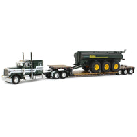 
              1:64 DCP *HUSKY* Green PETERBILT 379 Semi & Lowboy w/27500L Spreader *NIB*
            