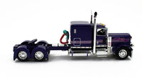 
              2023 DCP 1:64 *PURPLE & WHITE* Peterbilt 389 63" Flattop w/WILSON GRAIN TRAILER
            