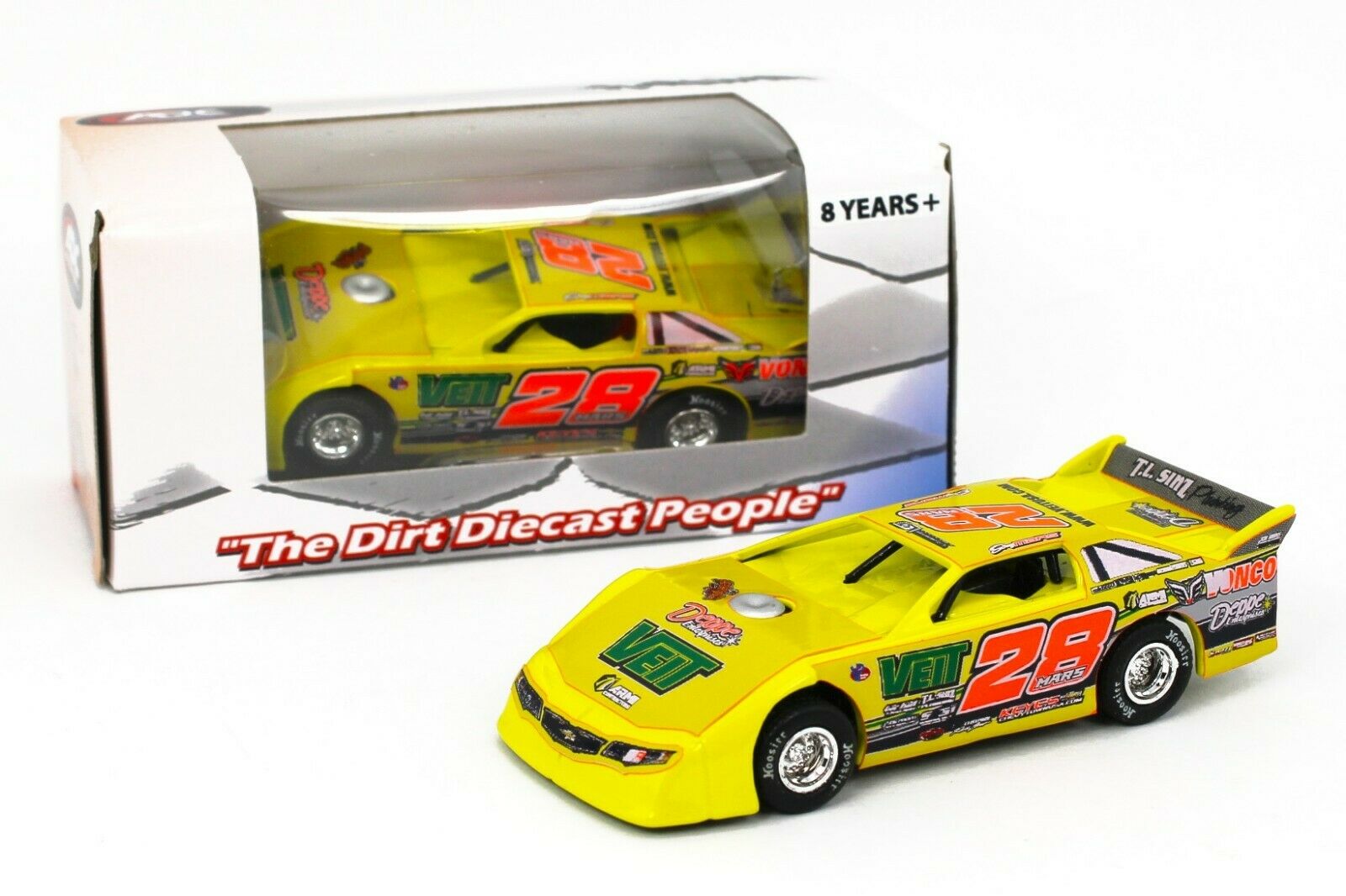 1:64 ADC Dirt Late Model *JIMMY MARS* #28 VIET 2020 Car DW620M213