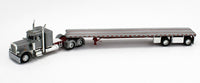 
              2023 DCP 1:64 *SILVER* Peterbilt 359 36" Flattop w/Wilson Spread-Axle Flatbed
            