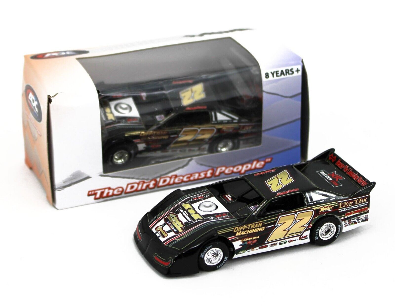 1:64 ADC Dirt Late Model *CHRIS FERGUSON* #22 LIVE OAK DW621M310