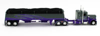 
              2023 DCP 1:64 *GRAY & PURPLE* Peterbilt 359 36" Flattop w/Wilson Grain Trailer
            