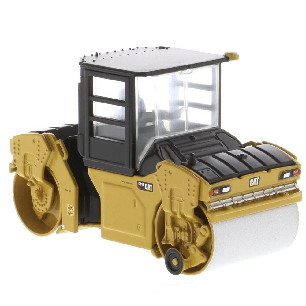 1:64 DIECAST MASTERS CATERPILLAR CAT CB-13 Tandem Vibratory Roller w/C ...