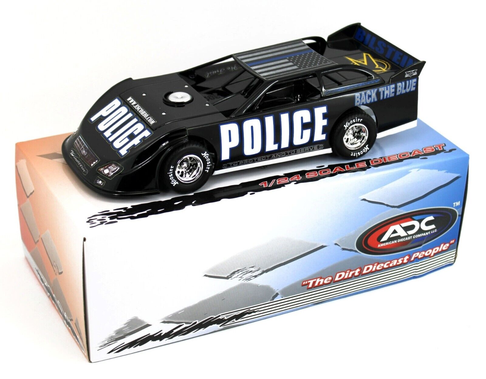 1:24 ADC Dirt Late Model *FREDDIE CARPENTER* POLICE Back the Blue