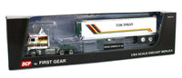 
              2020 First Gear DCP 1:64 *TOM INMAN TRUCKING* KENWORTH K-100 COE w/REEFER *NIB*
            