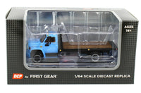 
              NEW 2021 1:64 DCP *BLUE & BLACK* Chevrolet C65 Tandem-Axle FLATBED TRUCK NIB
            