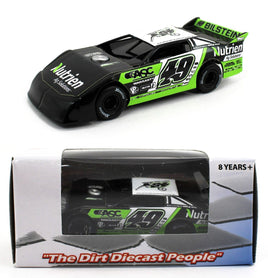 2023 ADC 1:64 Dirt Late Model *JONATHAN DAVENPORT* Black/Green #49 DW623M479 NIB