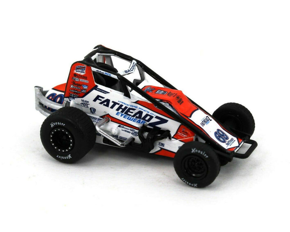 1:64 ACME WINGLESS SPRINT CAR *BRADY BACON* #69 Hoffman Auto Racing NI ...