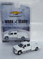 
              1:64 GreenLight *WHITE* 2018 Chevrolet Silverado 3500 HD DUALLY SERVICE TRUCK
            