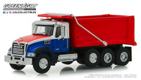 
              1:64 GreenLight *SD TRUCKS 6* Red White & Blue 2019 MACK Granite DUMP TRUCK NIP!
            