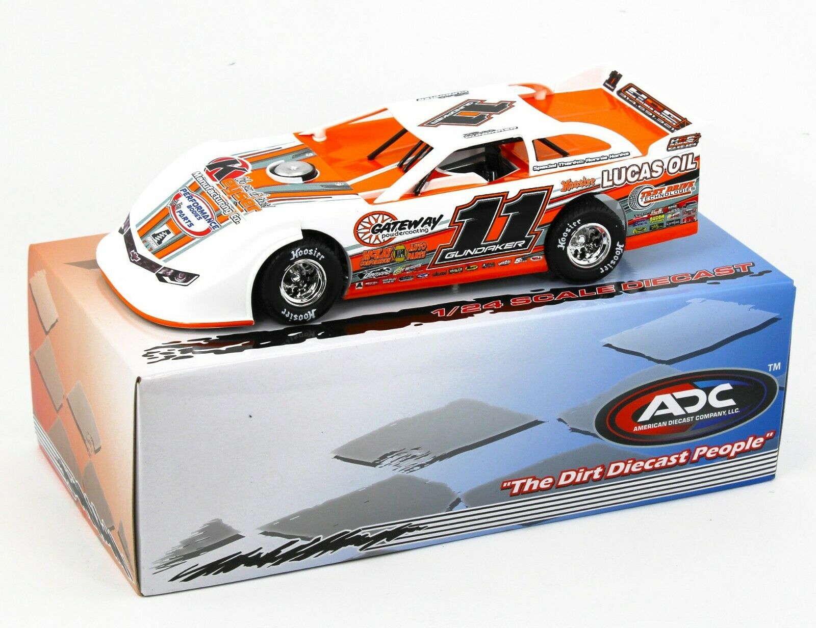1:24 ADC Dirt Late Model *TREVOR GUNDAKER* #11 Lucas Oil 2021