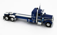 
              2022 DCP 1:64 BLUE Stretched Peterbilt 379 36" Flat MAC Half Round End Dump NIB
            