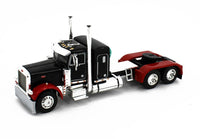 
              2022 DCP 1:64 *BLACK* Peterbilt 379 36" Flattop w/Wilson Spread-Axle Flatbed NIB
            