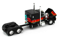 
              2021 DCP 1:64 *BLACK* Peterbilt 379 63" Flattop w/LODE KING GRAIN TRAILER *NIB*
            