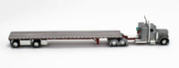 
              2023 DCP 1:64 *SILVER* Peterbilt 359 36" Flattop w/Wilson Spread-Axle Flatbed
            