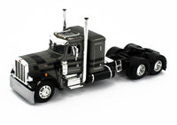 
              2022 DCP 1:64 *GRAY BLACK* Peterbilt 359 36" Flattop w/Wilson GRAIN TRAILER NIB
            